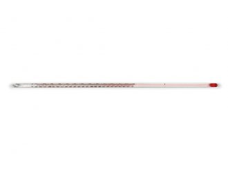 Red Spirit-Filled Partial Immersion 12'' Thermometer (-20 to 110 C; 0 to 230 F)