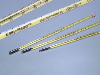 Easy-Read™ Enviro-Safe® Partial Immersion Thermometer (-20 to 110° C), 12'' long