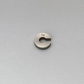 Eisco® Stainless-Steel Slotted Mass, 5 g