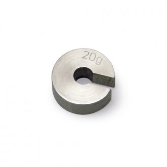 Eisco® Stainless-Steel Slotted Mass, 20 g