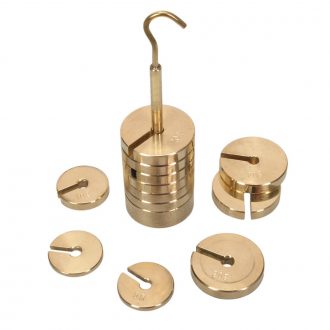 Slotted Mass Set with Weight Hanger