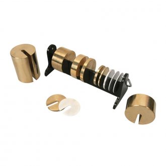 Slotted Mass Set, 500 x 1 g, Without Hanger