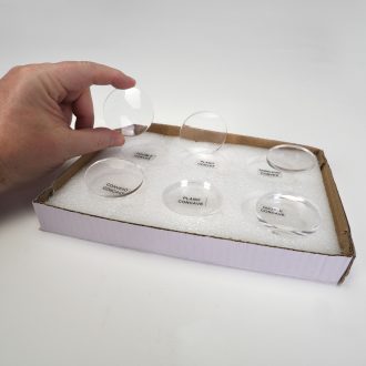 Acrylic Lens Set, 50 mm