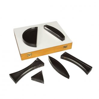 Large Lens and Prism Demonstration Set, Acrylic, 6 Pieces