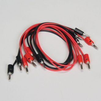 Stacking Banana Plugs on Both Ends, Pack of 6