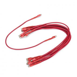 Red Magnetic Leads, 11-3/4'', Pack of 10