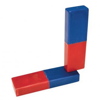 Plastic-Covered Ceramic Magnets, Pair