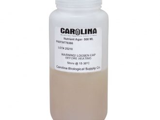 Nutrient Agar, Prepared Media Bottle, 500 mL, Plastic Bottle