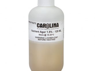 Nutrient Agar, 1.5%, Prepared Media Bottle, 125 mL, Plastic Bottle