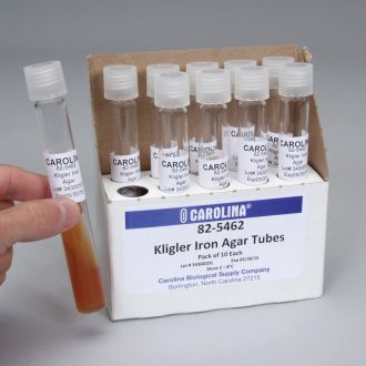 Kligler Iron Agar Slant, Prepared Media Tubes, Pack of 10