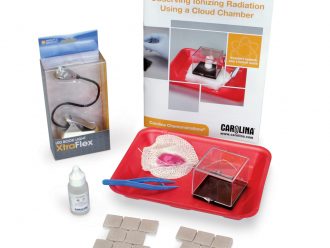 Observing Ionizing Radiation Using a Cloud Chamber Kit