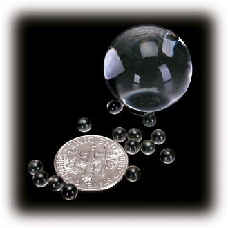 Clear, Colorless Superabsorbent Polymer Spheres