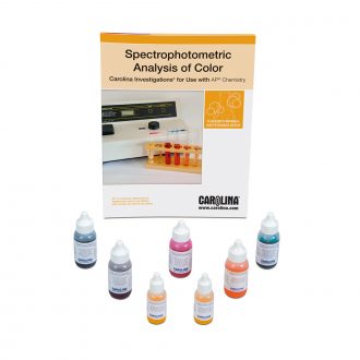 Carolina Investigations® for Use with AP® Chemistry: Spectrophotometric Analysis of Color Kit