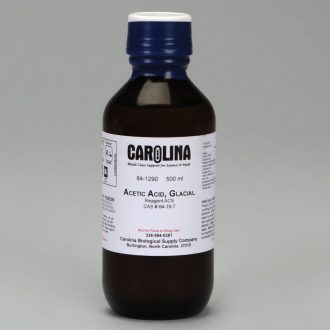 Acetic Acid, 17.4 M (100% v/v), Glacial, ACS Grade, 500 mL