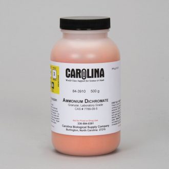 Ammonium Dichromate, Granular, Laboratory Grade, 500 g