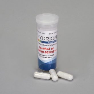 Hydrion® Buffer Capsules, pH 9.0, Laboratory Grade, Vial of 10
