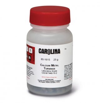 Calcium, Turnings, Laboratory Grade, 25 g