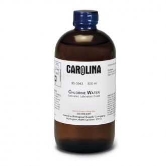 Chlorine Water Saturated, Laboratory Grade, 500 mL