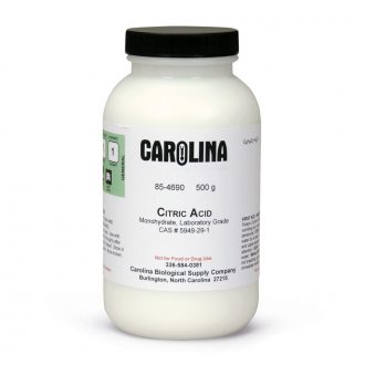 Citric Acid, Monohydrate, Laboratory Grade, 500 g