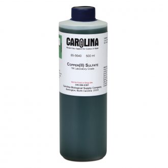 Copper (II) Sulfate Solution, 1 M (25%), Laboratory Grade, 500 mL