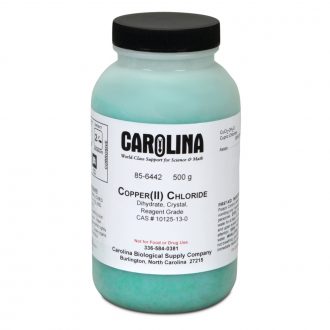 Cupric Chloride, Dihydrate, Reagent Grade, 500 g
