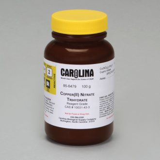 Copper (II) Nitrate, Trihydrate, Reagent Grade, 100 g