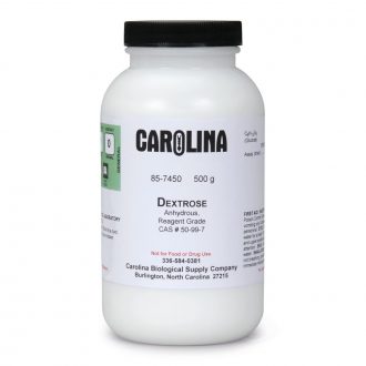 Dextrose, Anhydrous, Powder, Reagent Grade, 500 g
