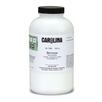 Dextrose, Monohydrate, Powder, Laboratory Grade, 500 g