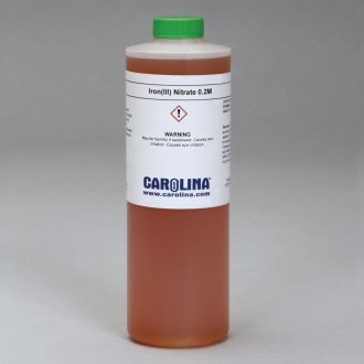 Iron (III) Nitrate Solution, 0.2 M Aqueous, Laboratory Grade, 500 mL