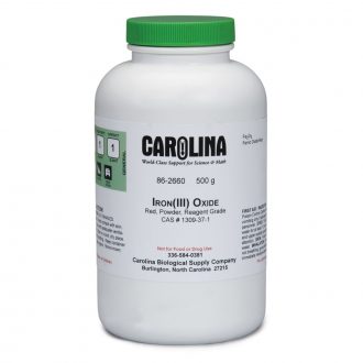 Iron (III) Oxide, Powder, Reagent Grade, 500 g