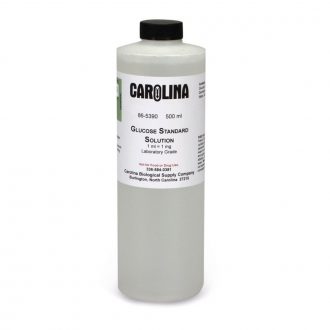 Glucose Standard Solution, 1 mL = 1 mg, Laboratory Grade, 500 mL