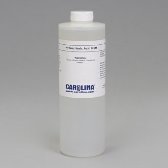 Hydrochloric Acid, 0.5 M, Laboratory Grade, 500 mL