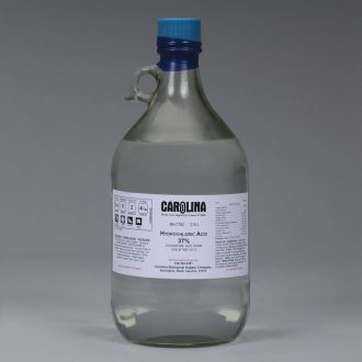 Hydrochloric Acid, 12.1 M, in Glass Bottle, ACS Grade, 2.5 L