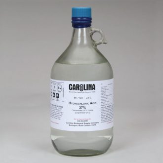 Hydrochloric Acid, 12.1 M, in Plastic-Coated Safety Bottle, ACS Grade, 2.5 L