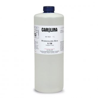 Hydrochloric Acid, 0.1 M (0.3% v/v), Reagent Grade, 1 L