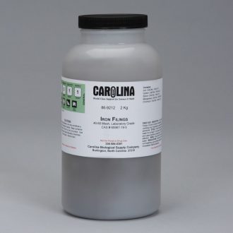 Iron Filings, 40 mesh, Laboratory Grade, 2 kg
