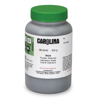 Iron, Reduced Powder, Laboratory Grade, 500 g