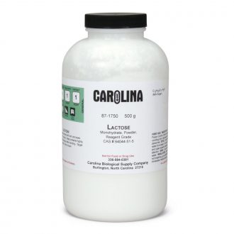 Lactose, Monohydrate, Reagent Grade, 500 g