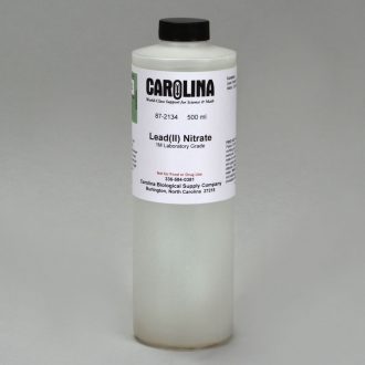 Lead (II) Nitrate, 1 M, Laboratory Grade, 500 mL
