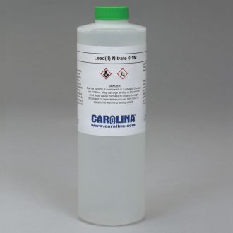 Lead (II) Nitrate Solution, 0.1 M Aqueous, Laboratory Grade, 500 mL