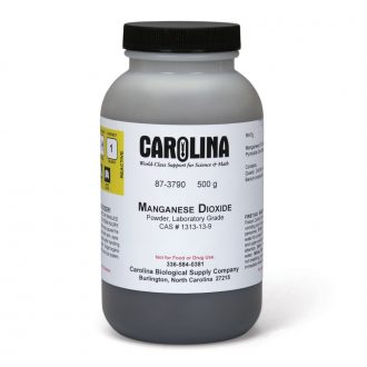 Manganese Dioxide, Powder, Laboratory Grade, 500 g