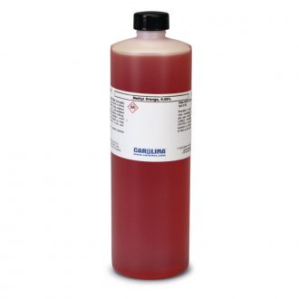 Methyl Orange, Indicator, Sodium Salt, 0.05% Aqueous, Laboratory Grade, 500 mL
