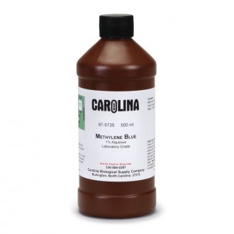 Methylene Blue Solution, 1.0% Aqueous, Laboratory Grade, 500 mL