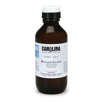 Methylene Chloride, Laboratory Grade, 500 mL