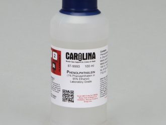 Phenolphthalein, 1% in 95% Alcohol, Laboratory Grade, 100 mL