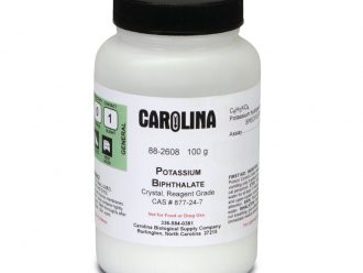 Potassium Biphthalate, Crystal, Reagent Grade, 100 g