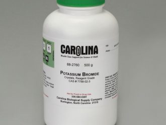Potassium Bromide, Crystal, Reagent Grade, 500 g