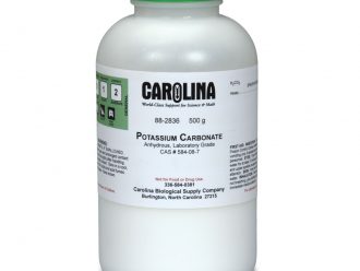 Potassium Carbonate, Anhydrous, Laboratory Grade, 500 g