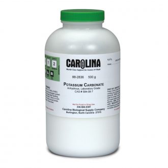 Potassium Carbonate, Anhydrous, Laboratory Grade, 500 g