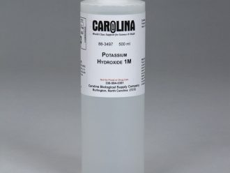 Potassium Hydroxide, 1 M (0.56%), Aqueous, Laboratory Grade, 500 mL